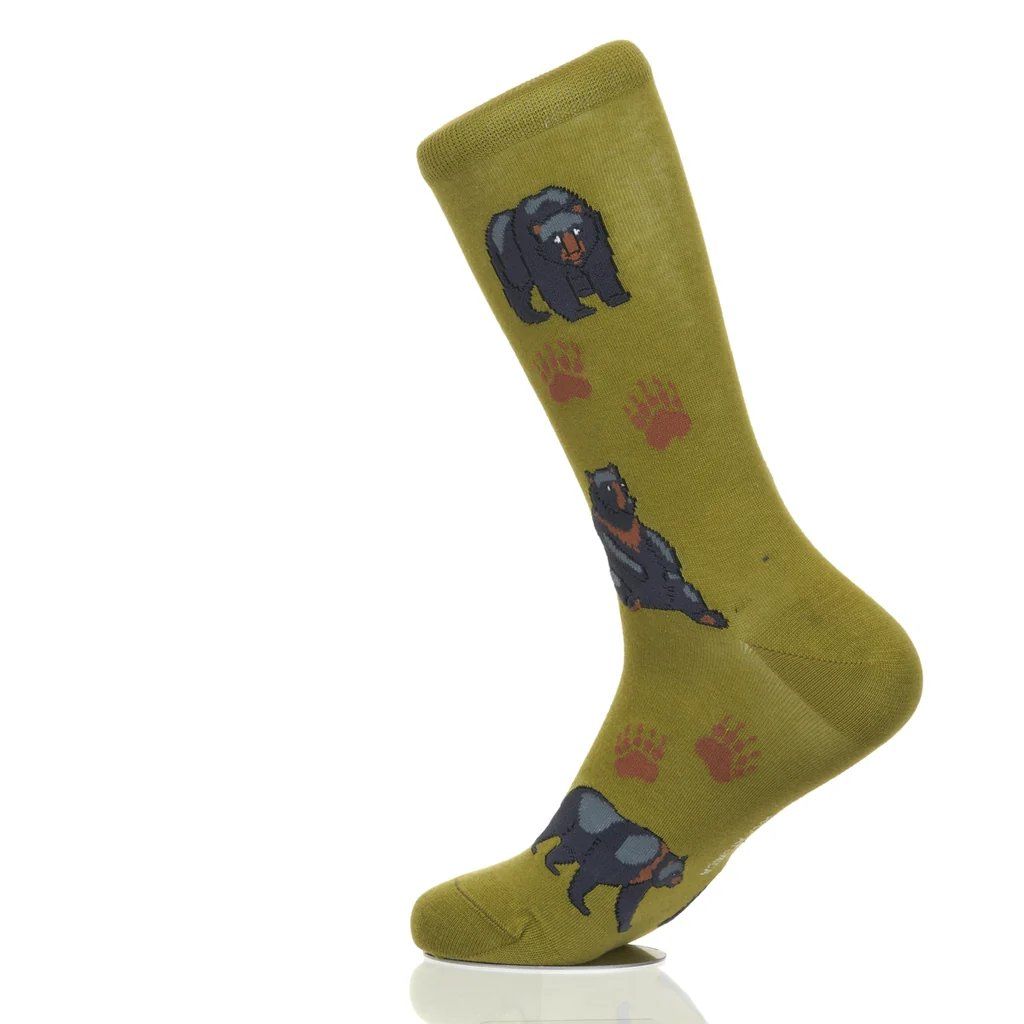 Calze: BUNTE DESIGN SOCKEN-Black Bears (Small 36-40) – Nuovo e nell'imballaggio originale da Luzern venduto da Sock_Atomica 1