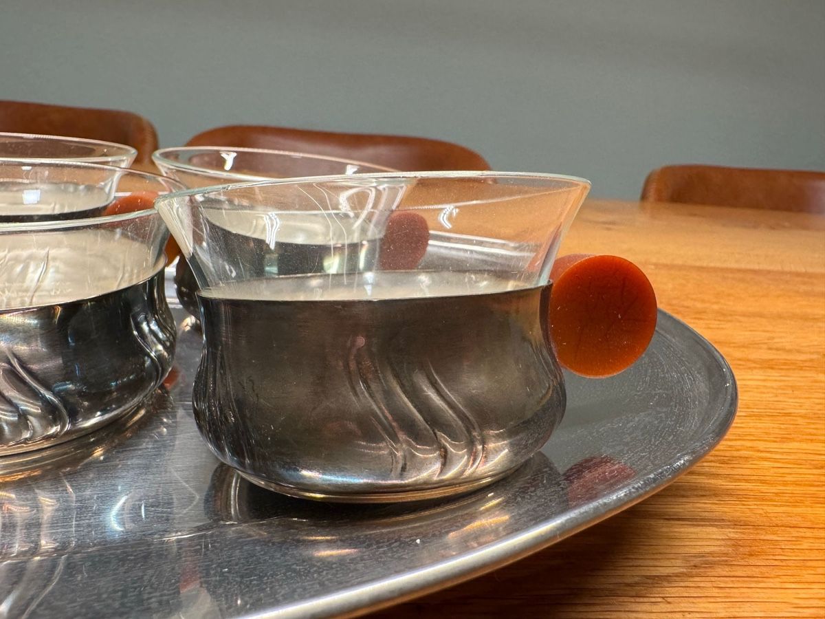 Tazze: Art Deco Design Teetassen versilbert – Usato da Niederbüren venduto da poschti 7
