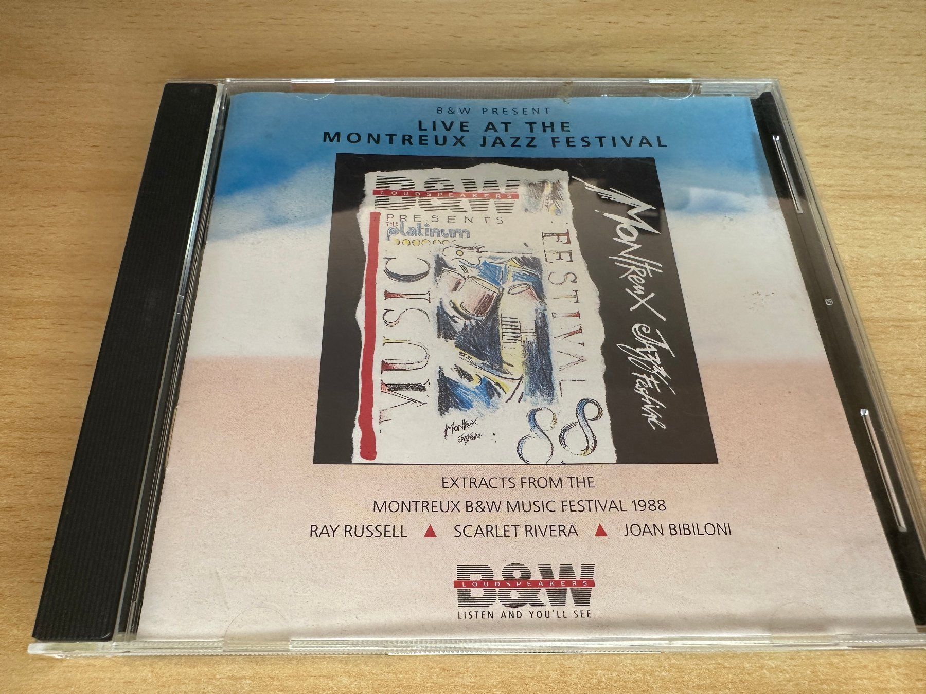 Various – B&W Present Live At The Montreux Jazz F - Promo CD (Gebraucht ...