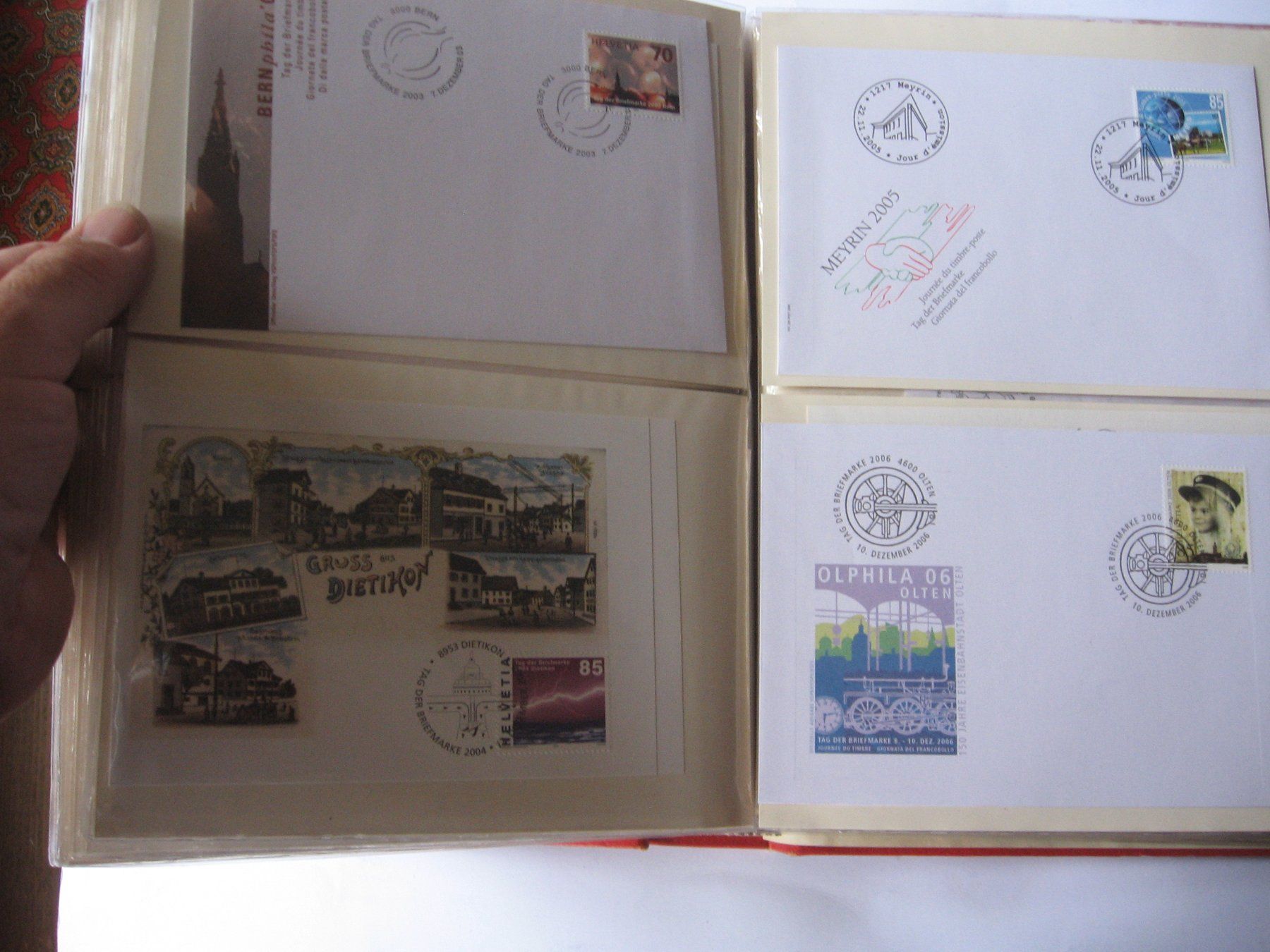 Tutti i francobolli: Album mit Tag der Briefmarkenbelegen – Usato da Nürensdorf venduto da Misterq 8