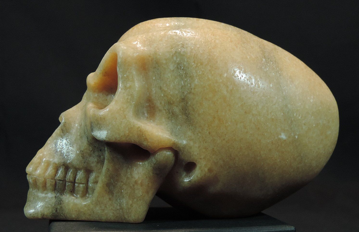 Minerali & Pietre curative: Alien Schädel aus Stein, handgeschnitzte Skulptur – Usato da Duggingen venduto da roterbambus 3