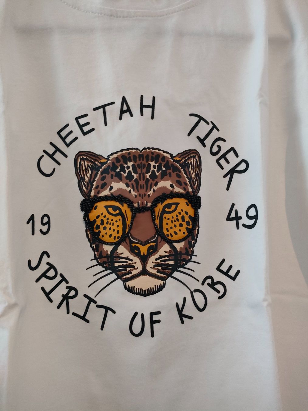 T-shirt: Wunderschönes Tiger T-Shirt Print weiss – Nuovo (secondo la descrizione) da Dietikon venduto da MJ_Sporting 1