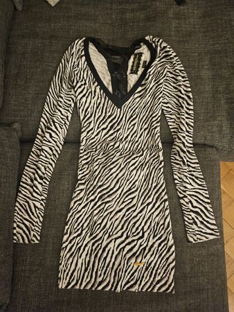 Neues Guess Abendkleid - XS - Leopardenmuster