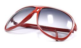 Miami Style squarecut Aviator Sonnenbrille rot SNU06RED