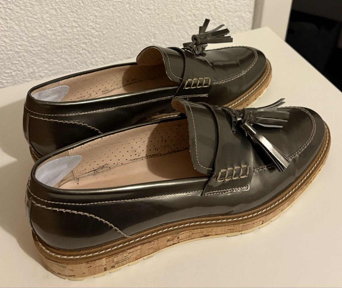 Scarpe da donna: Pertini Damen Loafer Grösse 39, schwarz – Usato da Bern venduto da klav 2