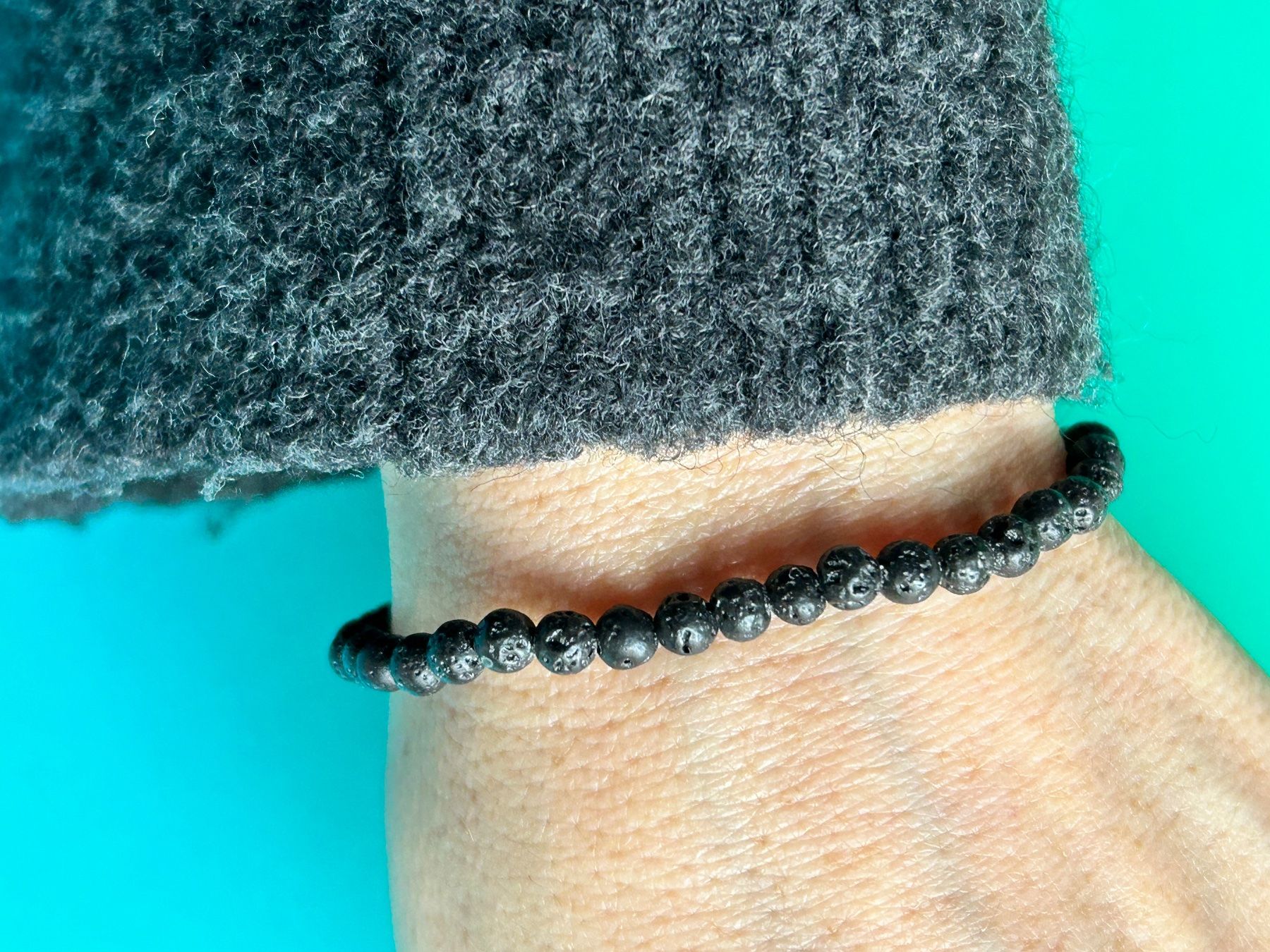 Bracciali & Braccialetti: Herrenarmband lava-schwarz – Nuovo e nell'imballaggio originale da Dittingen venduto da Bellevista 5