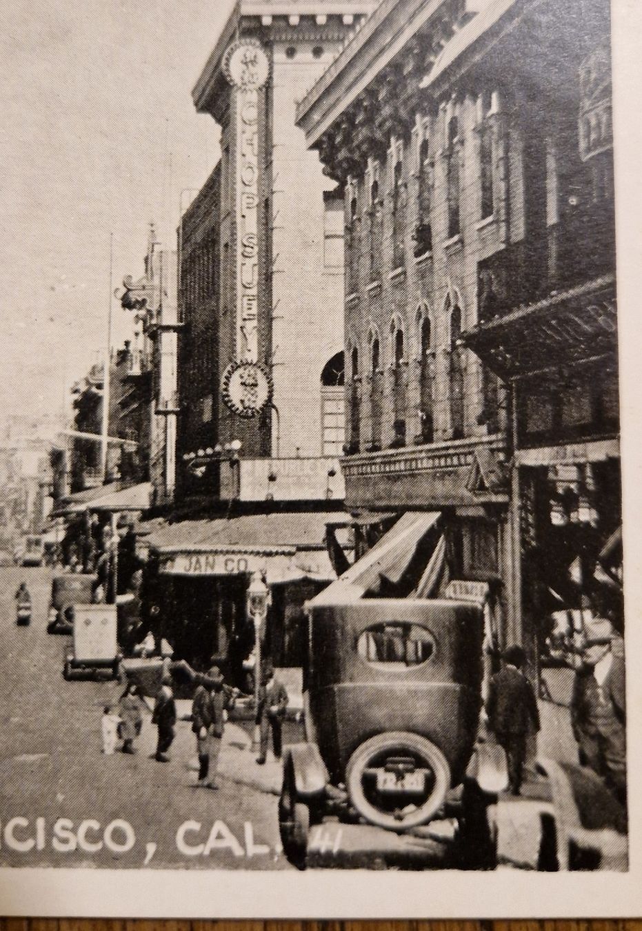 Cartoline postali: Chinatown San Franzisco, Oldtimer – Usato da Ebikon venduto da Donar50 1