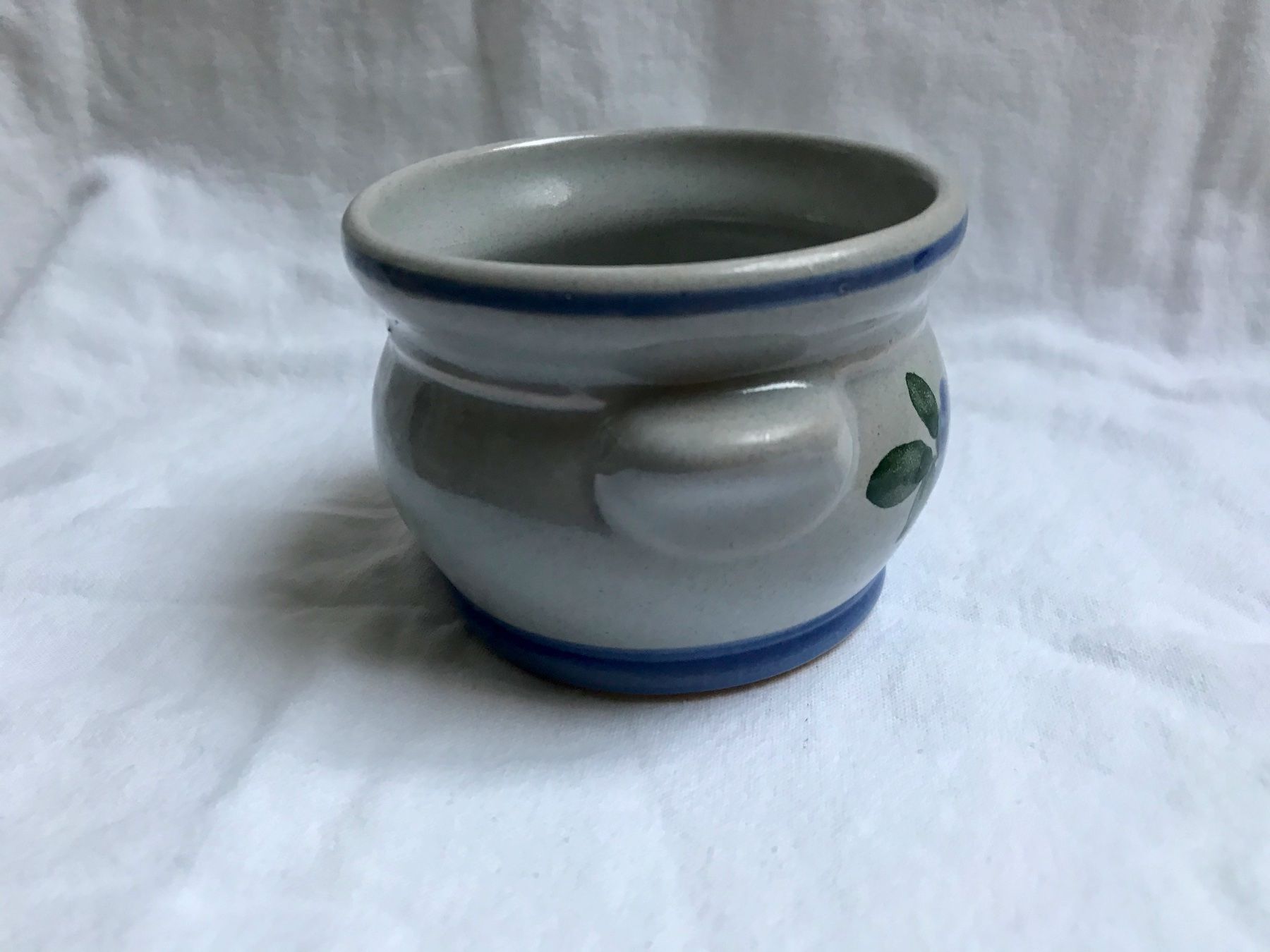 Pentole: 2 glasierte Töpfe mit Blumenmotiv – Nuovo (secondo la descrizione) da Basel venduto da Solaia28 2