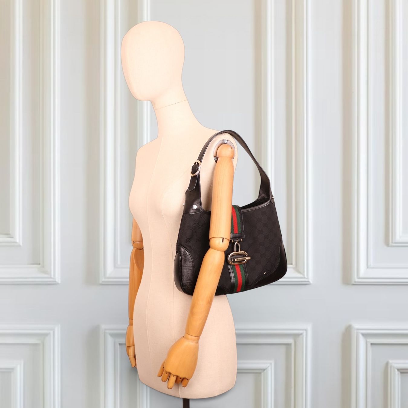 Gucci Borse da donna: Gucci Jackie Sherry schwarz – Usato da Binningen venduto da Designerlabels 1