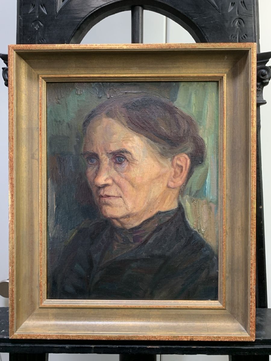 Dipinti: Sehr interessantes Portrait – Usato da Wolfhalden venduto da SecondAntique 1