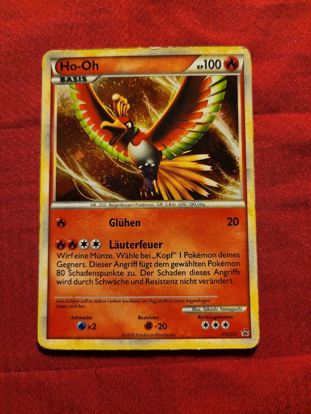 Pokémon Sammelbilder & Trading cards: Pokémon Ho-Oh Promo – Gebraucht aus Grindelwald von lego9