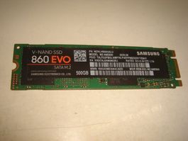 1 stück 500gb m.2 (sata) ngff ssd. Samsung 860 evo