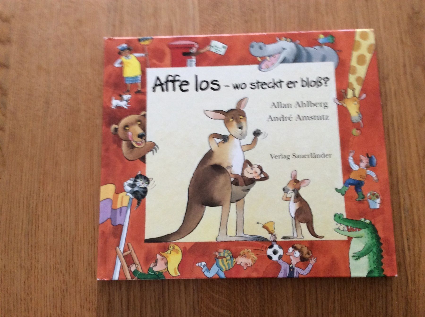 Libri: Affe los - wo steckt er bloss? – Usato da Wetzikon ZH venduto da Libelle01