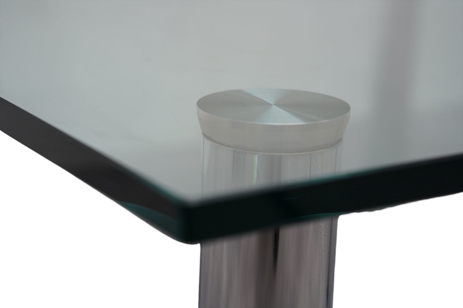 Tables: Table basse carrée d’influence italienne, 1980’s – D'occasion à Bulle par ABELiAM 6