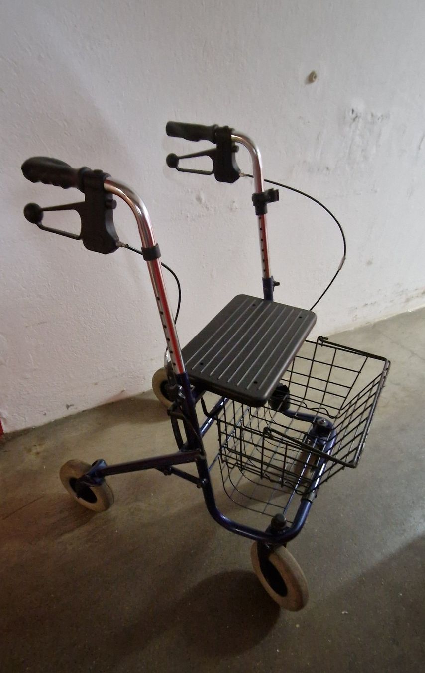 Gehhilfen: Rollator Farbe Nacht Blau Nr. 29 – Gebraucht aus Niederbipp von Trude04 4