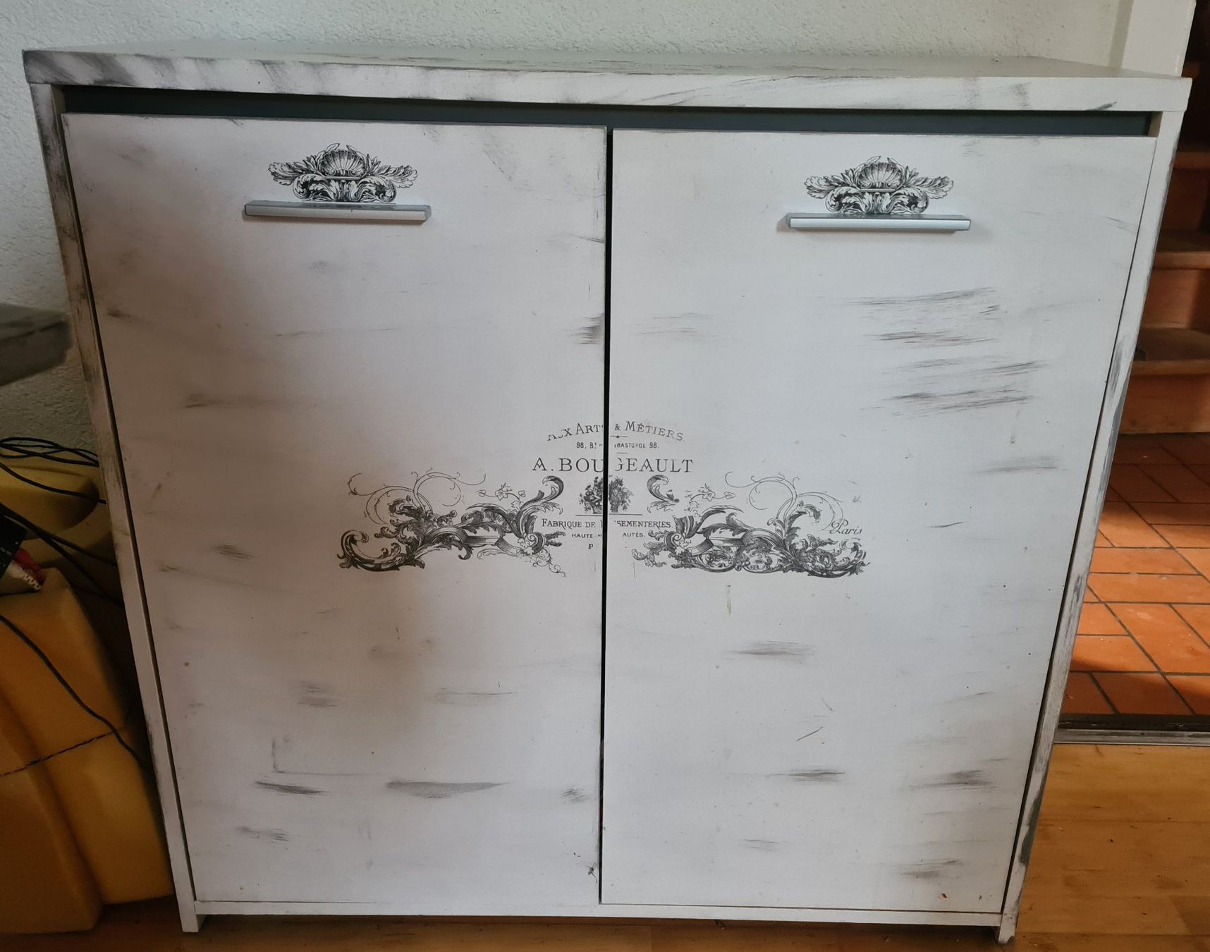 Commodes: Kommode weiss shabby chic – D'occasion à Trimbach par janis1998