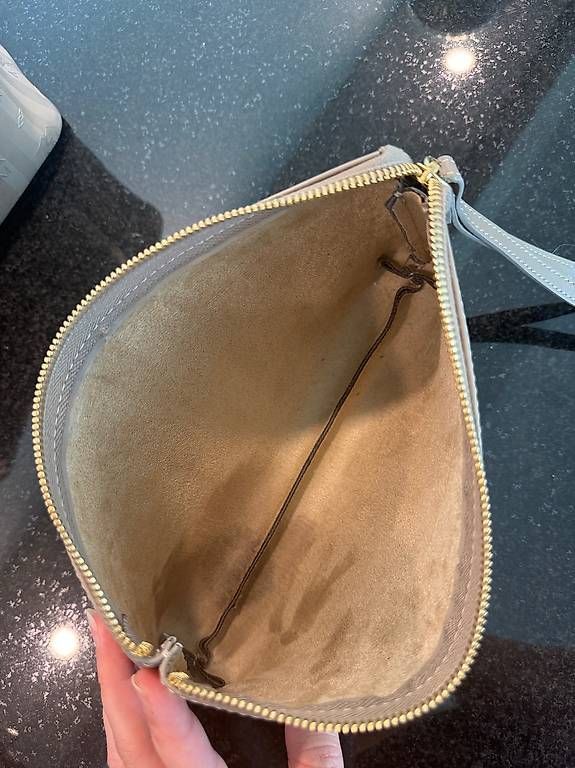 Maison Mollerus Borse da donna: Maison Mollerus Genf Taupe mit Gold – Usato da Embrach venduto da roseblaettli0815 3