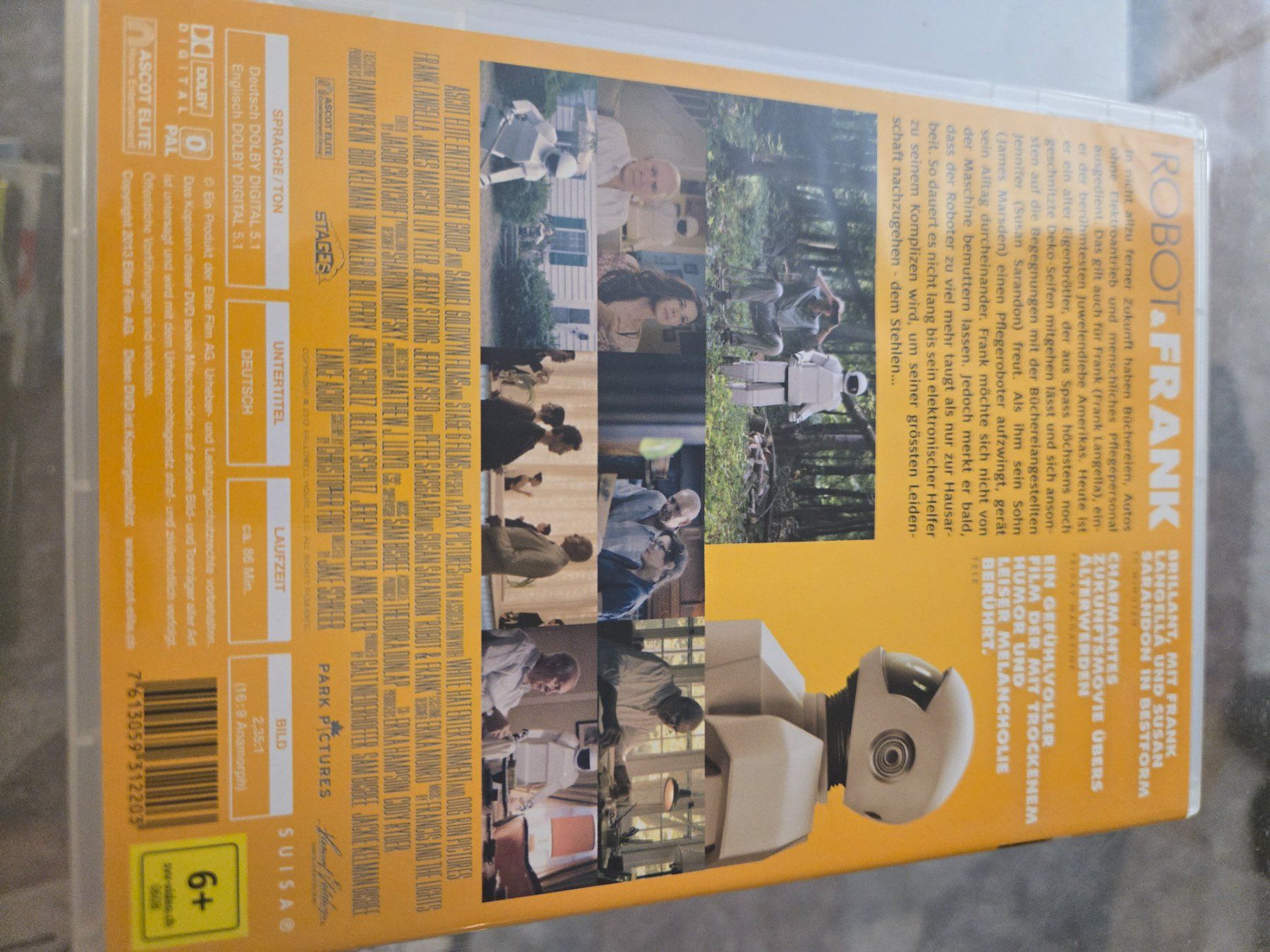 Tutti i DVDs: Robot & Frank DVD – Usato da Bussigny venduto da Kfdlt 1