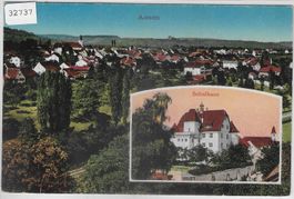 Aesch BL - Schulhaus - Litho