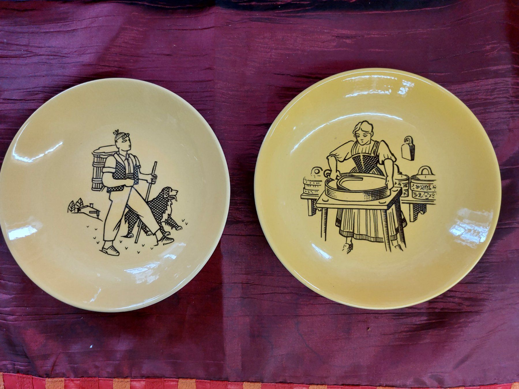 Assiettes: STALDEN, 2 Teller – D'occasion à Niederuzwil par wolkenlos80