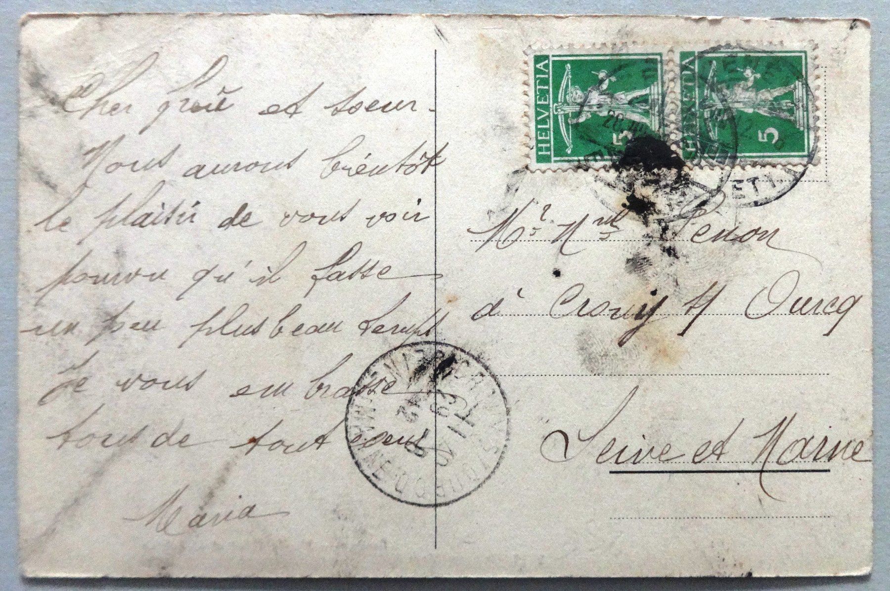 Cartoline postali: Genève - Musée d' Art et d' Histoire – Difettoso da Fétigny venduto da Billy2miny 1