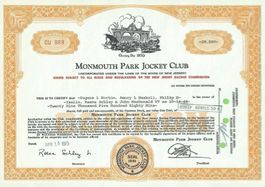 Monmout Jockey Club, 1973