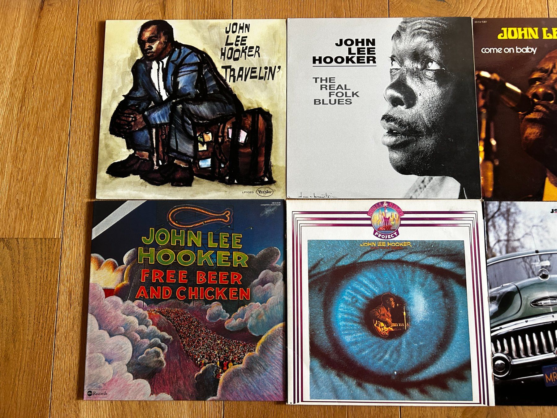 Dischi in vinile: LP Sammlung John Lee Hooker, 11 LPs, teils selten top – Usato da Steinach venduto da Jaguare1961 1
