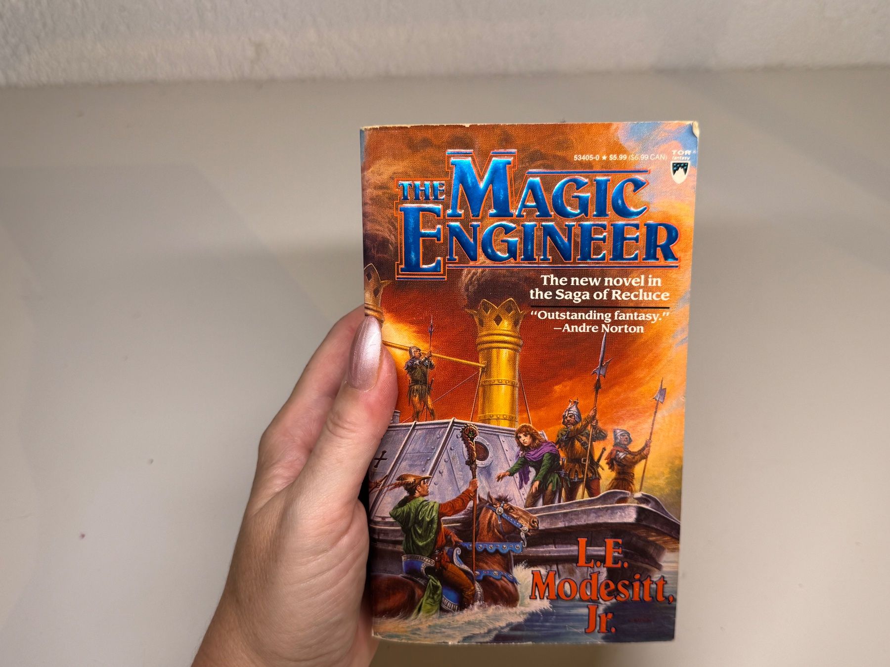 Libri: NOVEL: L.E. Modesitt jr., The Magic Engineer – Usato da Grosswangen venduto da English_books