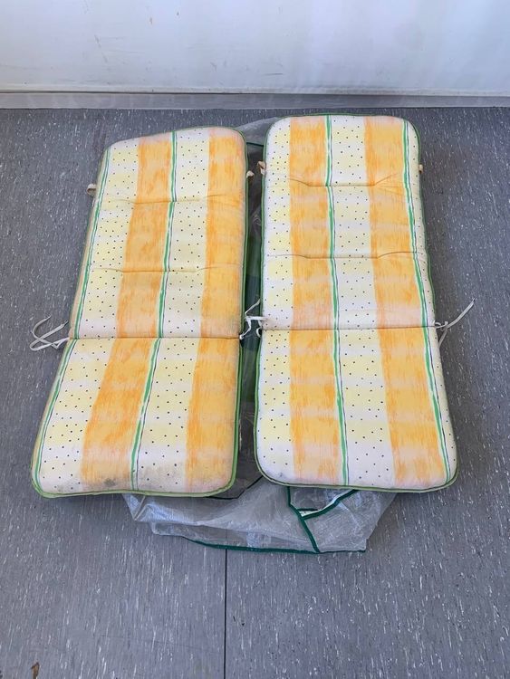 Kissen für Liegestuhl 2er Set L 2621 Kaufen auf Ricardo