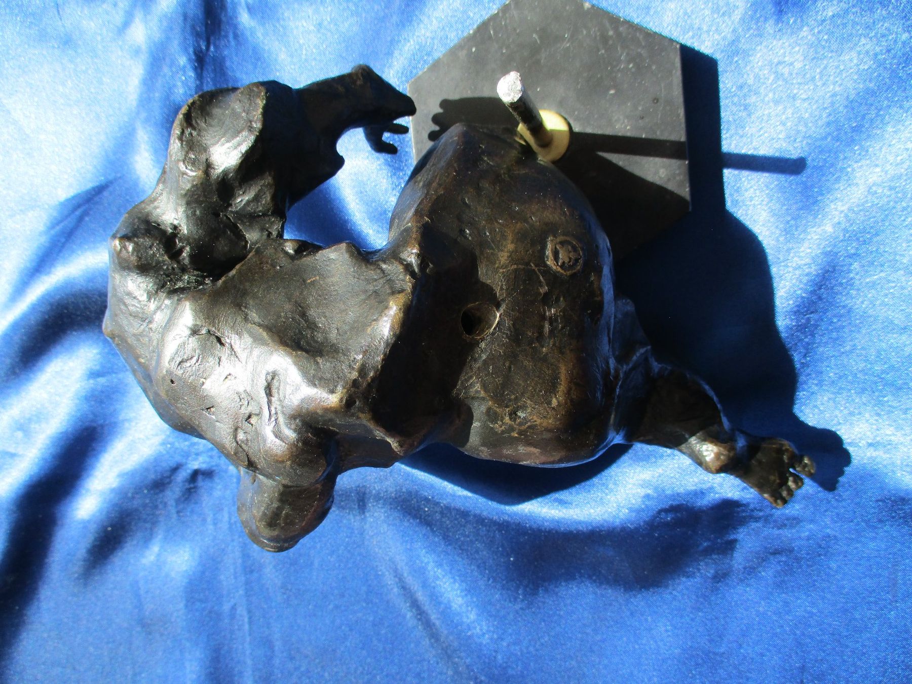 Sculture & Statue: Bronze auf Sockel mit Tiersignet – Usato da Zufikon venduto da Schweizer1291 3