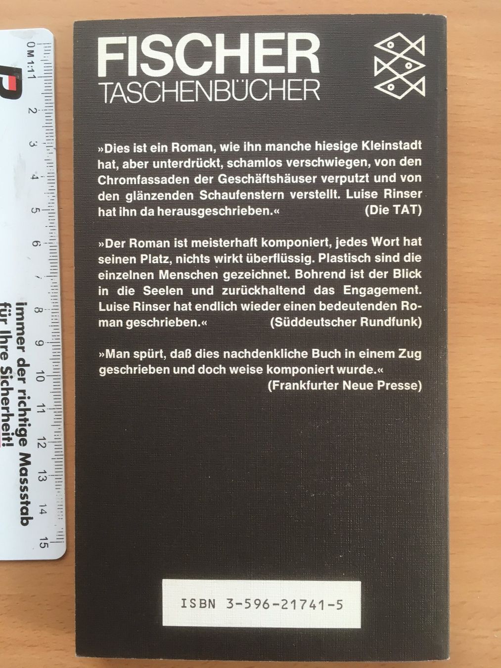 Libri: Der schwarze Esel; Luise Rinser – Usato da Grenchen venduto da Kogi7 4