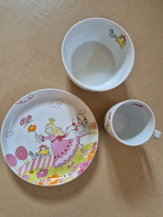 Services de table: Kindergeschirr Set Prinzessin Lillifee 3-teilig, – D'occasion à Dietikon par grafad 1