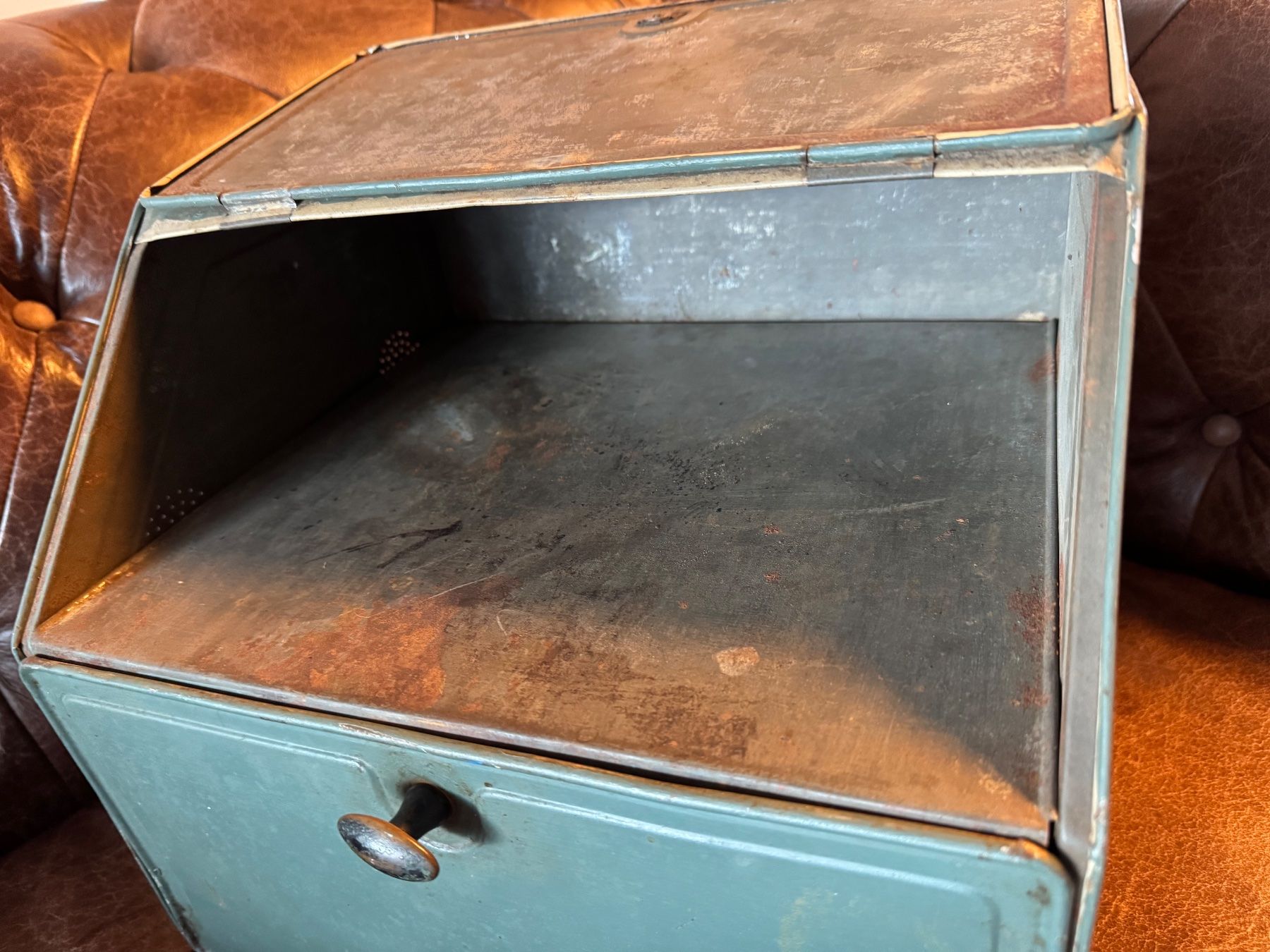 Insegne: ALTE BLECH VITRINE METALL ORIGINAL UM 1950 – Usato da Balterswil venduto da MR_FEELGOOD 3