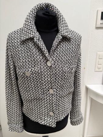 Blazer Jacke schwarz/weiss Zara Gr. 38