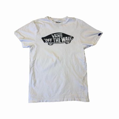 Vintage Vans Tshirt White Unisex