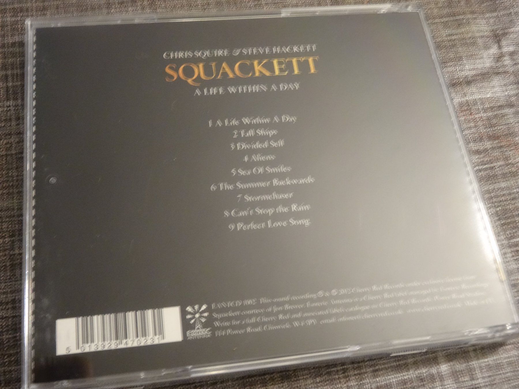 CDs: Chris Squire & Steve Hackett - Squackett CD – Gebraucht aus Olten von Disc-Ausverkauf 1
