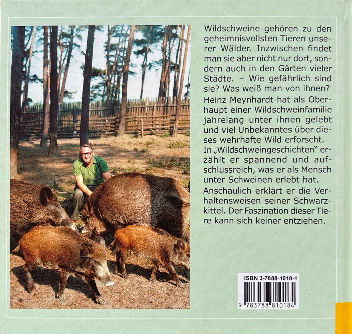 Libri: Meynhardt Heinz, Wildschweingeschichten – Nuovo (secondo la descrizione) da Sarnen venduto da Livres 1