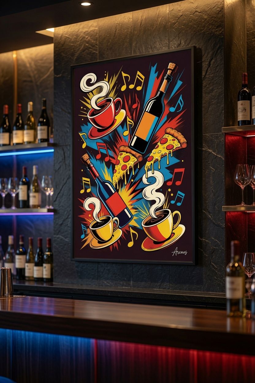 Foto & Immagini: POSTER ARCAOS 50X70 MODERNO – Nuovo e nell'imballaggio originale da Bellinzona venduto da ARCAOS.ART 1