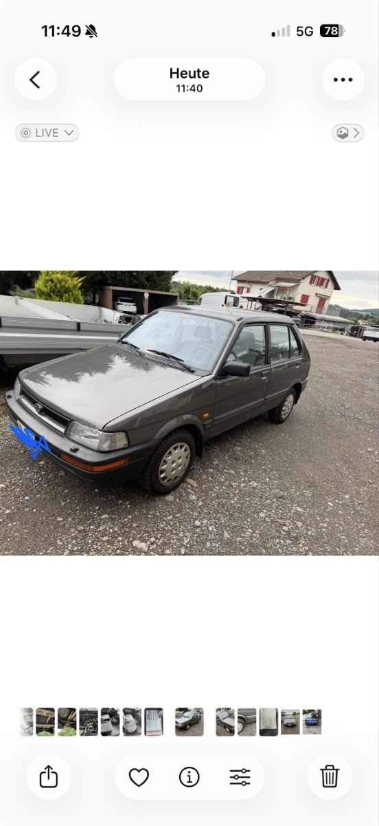 Subaru Automobili: Subaru j-12 4 WD justy  – Usato da Düdingen venduto da dan_k78h