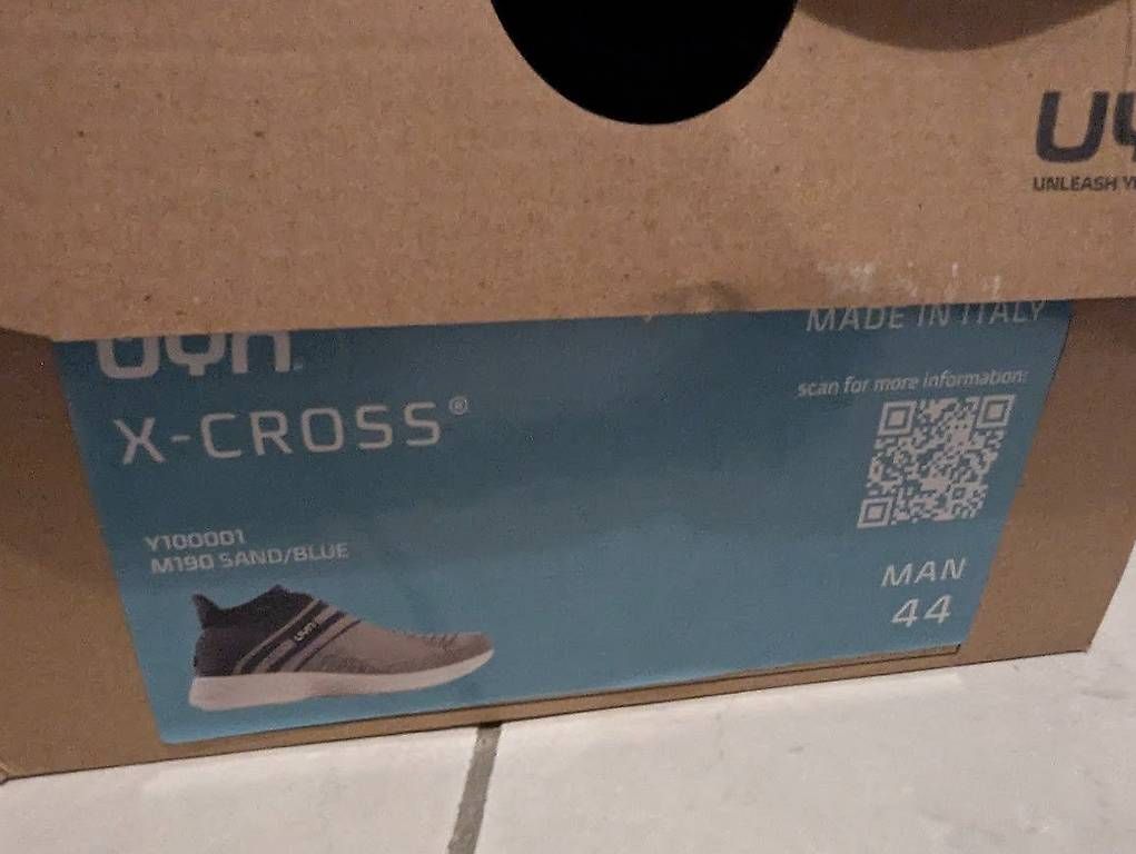 Scarpe da uomo: UYN X Cross - Size: 10 - NEU – Usato da Rothrist venduto da Eclipsech 2