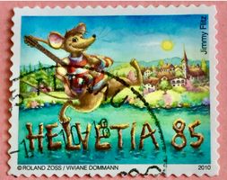 Nr.1357 Die Schweizer Maus GESTEMPELT 2010   