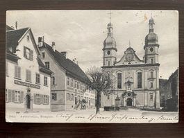 ARLESHEIM Domplatz, Spar & Leih-Kasse, Bezirksgericht, 1906