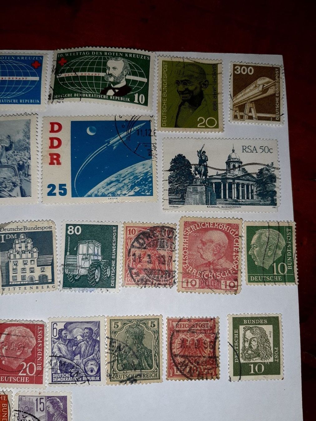 Tutti i francobolli: 29 timbres allemagne – Nuovo (secondo la descrizione) da Le locle venduto da juliensaran 2
