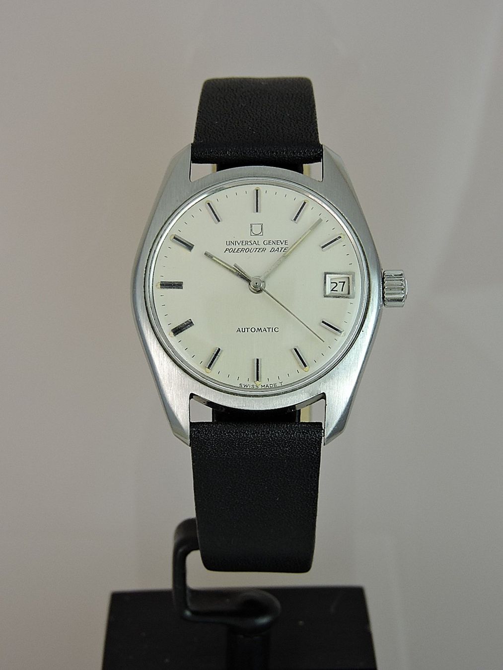 Universal Genève Orologi: 1967 Universal Genève Polerouter Date 869119-07 - Serviced – Usato da Bern venduto da Vintage-Oyster