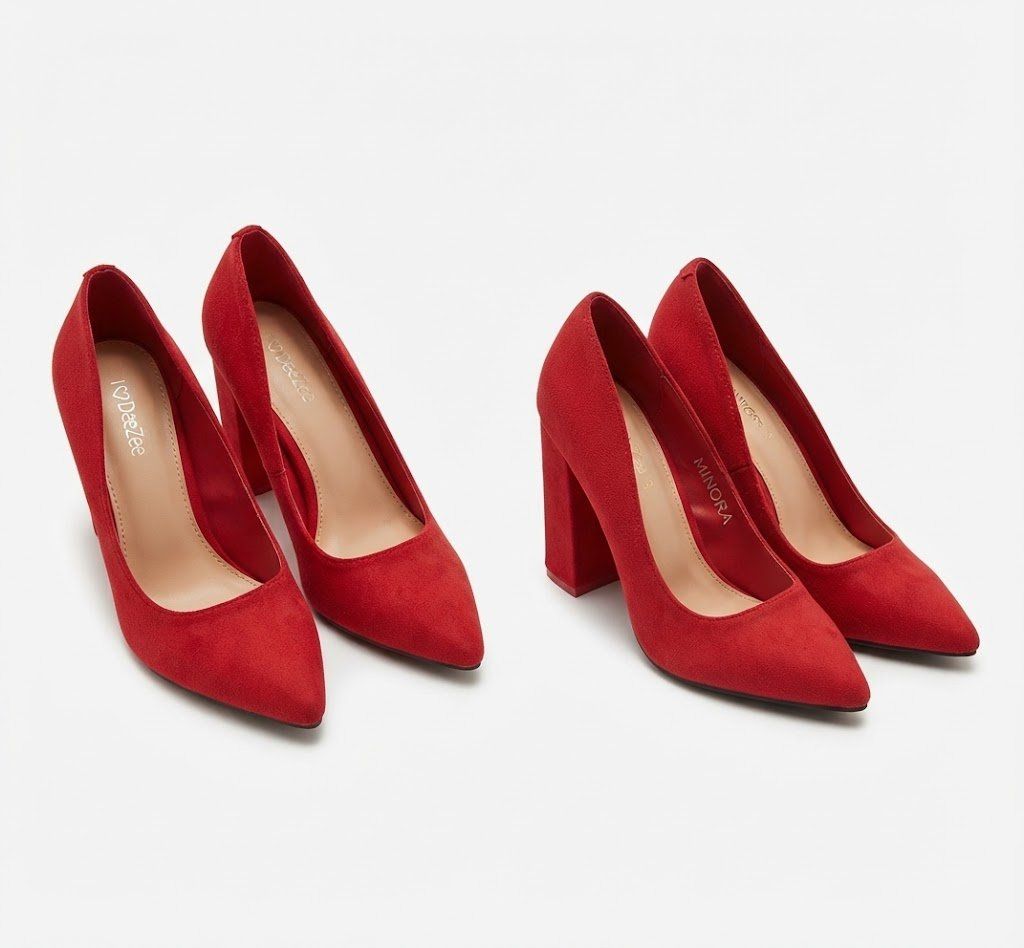 Chaussures femmes: Wunderschöne rote High Heels / Pumps von DeeZee 36 – Neuf (Voir description) à Dürnten par Chiccc-CH