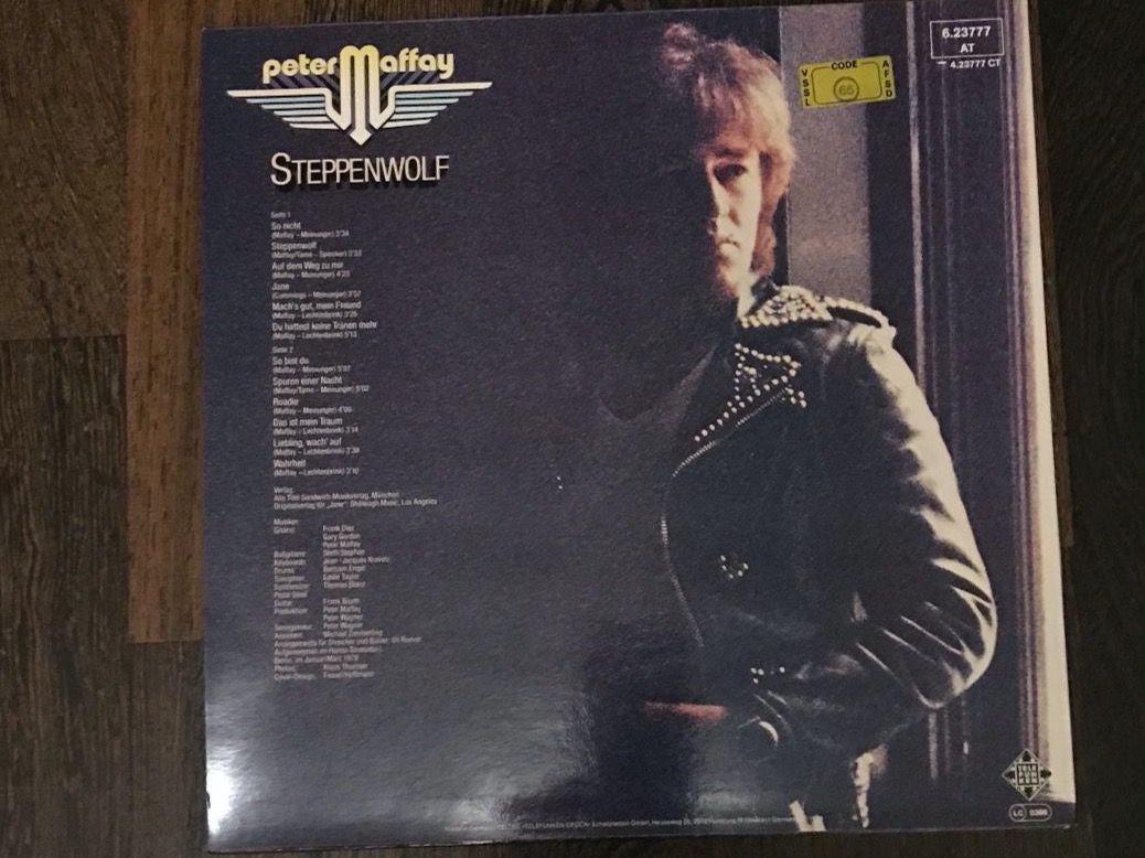 Dischi in vinile: PETER MAFFAY (LP) Steppenwolf  NEUWERTIG! – Nuovo (secondo la descrizione) da Zürich venduto da Tarafo5 1
