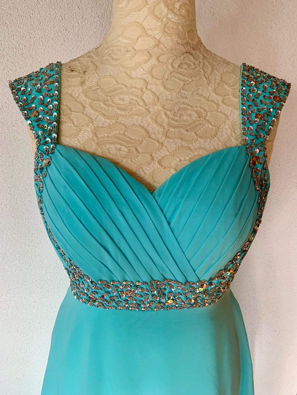Vestiti: Kleid, mintfarben, Gr.38 – Usato da Grüt (Gossau ZH) venduto da knusperli02 1