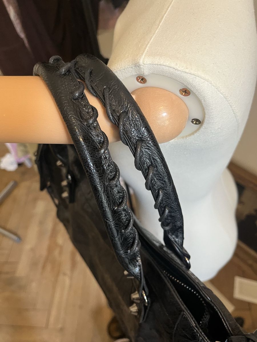 Taschen: Handtasche schwarz Leder , neu – Neu (gemäss Beschreibung) aus Zürich von Melina.A 3