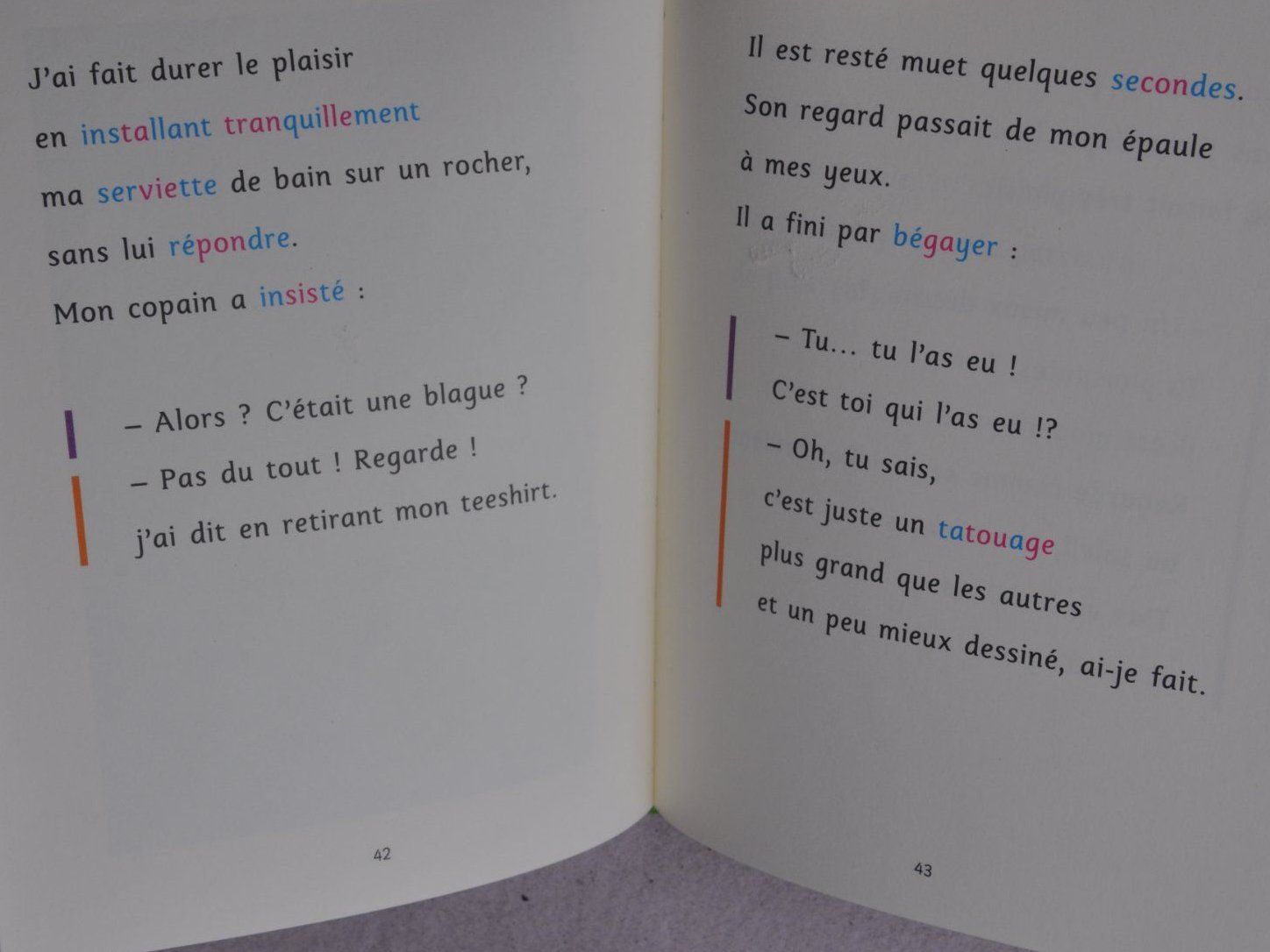Libri: Samuel - un monstre dans la peau - dyscool lecture facilitée – Usato da Fully venduto da Minouchka 1