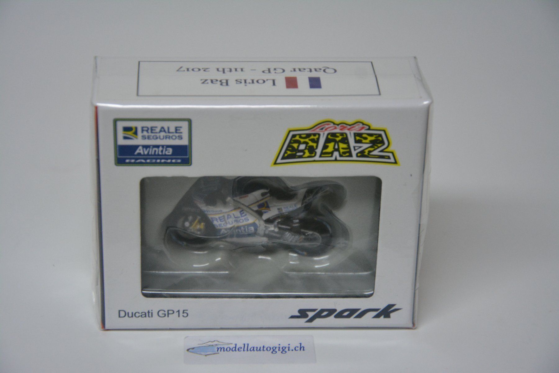 Ducati Kit di modellismo & Modellini statici: Ducati GP15 # 76 "Avintia" , Spark  1:43 – Nuovo e nell'imballaggio originale da Goldach venduto da Feivel9 1